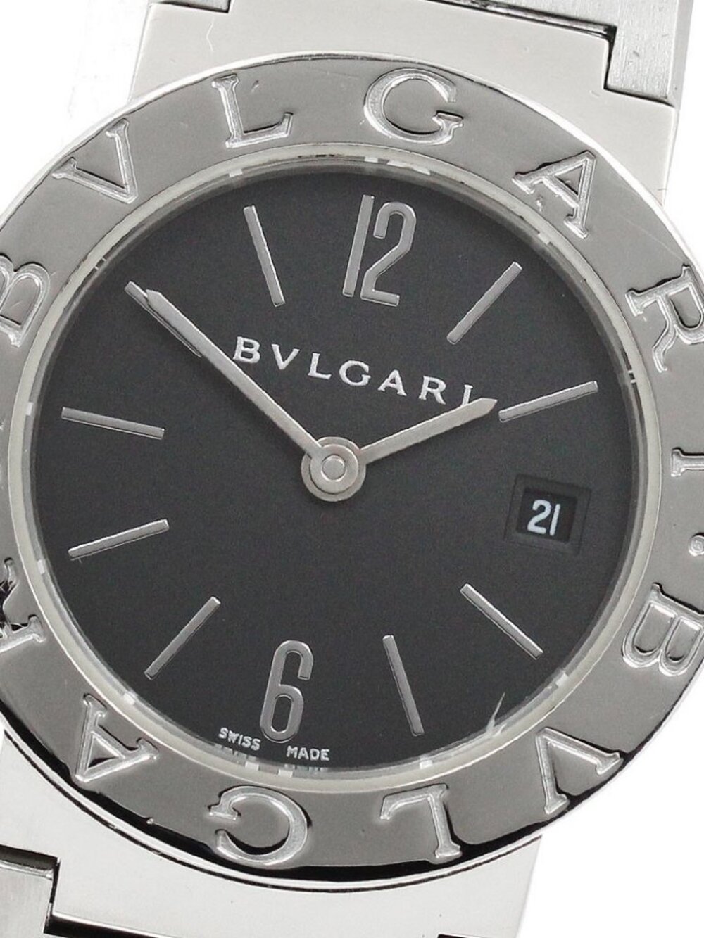 BVLGARI BVLGARIBVLGARI BB23SS Date logo included Quartz Ladies Watch